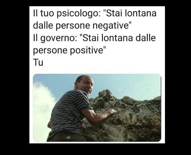 Immagine dal gruppo Facebook: "Inserire in qualsiasi discorso le frasi dei film di Aldo Giovanni e Giacomo" Immagine dal gruppo Facebook: "Inserire in qualsiasi discorso le frasi dei film di Aldo Giovanni e Giacomo"