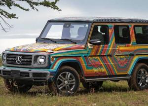 Mercedes: una coppia di artisti messicani trasformano una Classe G