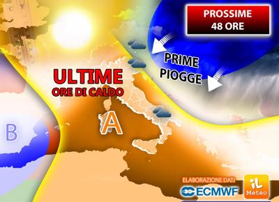 meteo previsioni prossime 48 ore