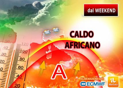 Meteo settimana: weekend di fuoco, arriva il caldo africano