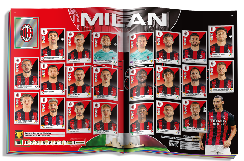 Milan p1 2 CalciatoriPanini 2021