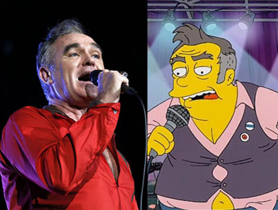 Morrissey, ex Smiths, adesso se la prende anche con i Simpsons!