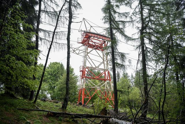 La funivia Stresa-Mottarone, il giorno dopo l'incidente mortale (Lapresse) La funivia Stresa-Mottarone, il giorno dopo l'incidente mortale (Lapresse)