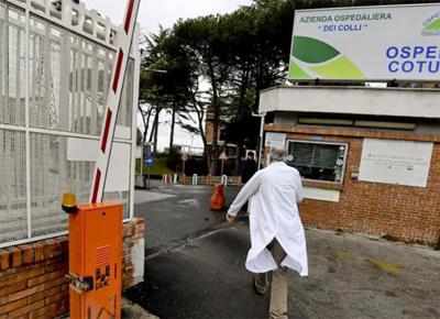 napoli covid ospedale cotugno braccialetto monitoraggio