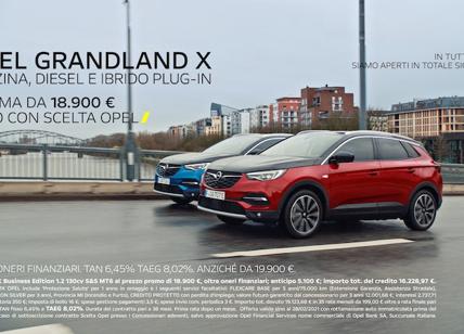 Opel Grandland X Plug-in-Hybrid debutta in TV con l’ambassador Mika