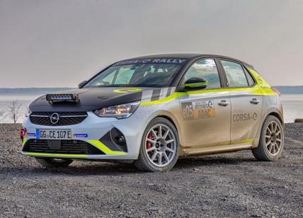 Un Sound System per la Opel Corsa-e Rally elettrica