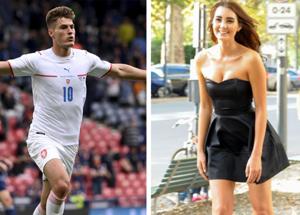Schick, gol da antologia all Scozia La sensuale Krystina festeggia