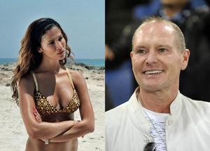 Francesca Lodo in lacrime I naufraghi contro Paul Gascoigne