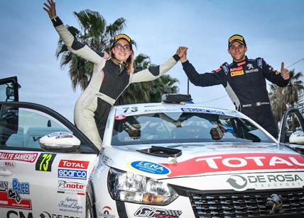 Al rally di Sanremo brillano Farina, Lucchesi e le Peugeot 208