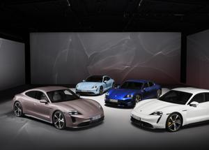 Porsche presenta la Taycan 100% elettrica con trazione posteriore