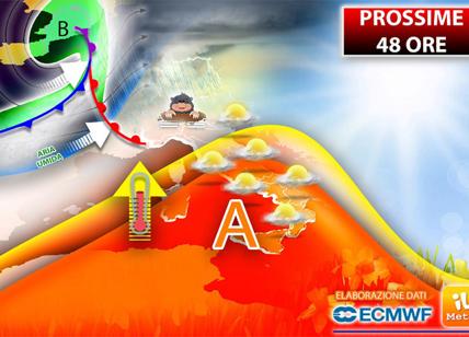 Previsioni METEO, Italia spaccata in due: NEBBIA fitta e CALDO record. Mappa