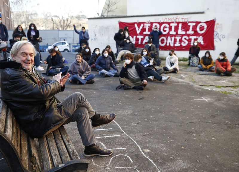 proteste scuola roma 03