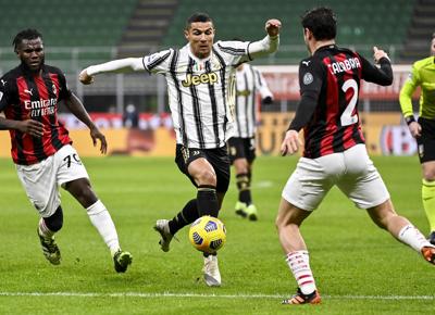 ronaldo kessie calabria milan juventus