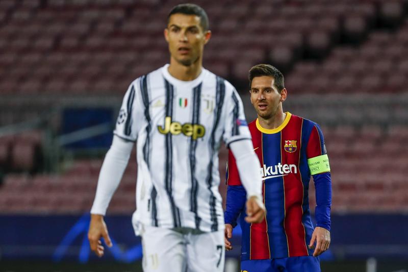 ronaldo messi juventus barcellona