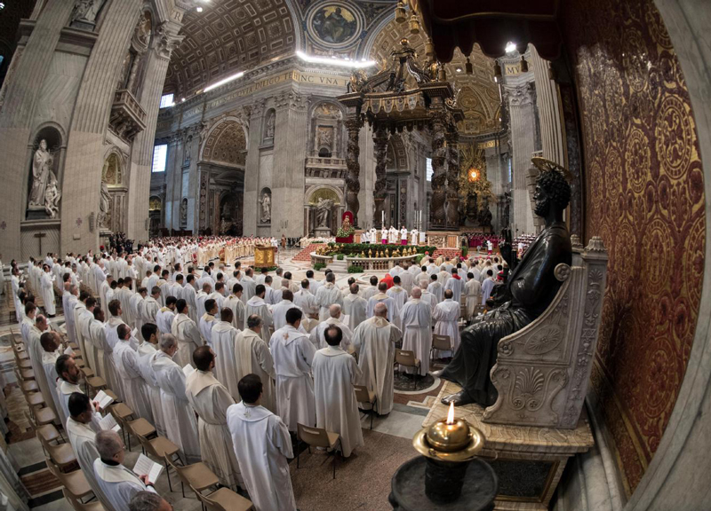 sacerdoti papa francesco vaticano