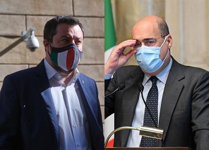 Governo, patto Salvini-Zingaretti. Dettagli, tra caffè macchiato e battute...