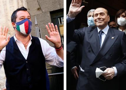 Sondaggi, Lega-Forza Italia insieme? Crollo. Allarme Salvini-Berlusconi. Trend