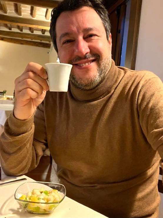 Foto Facebook Matteo Salvini Foto Facebook Matteo Salvini
