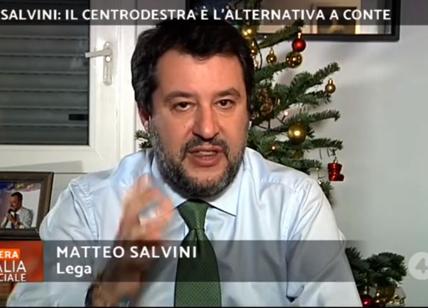 Lega, Salvini ignora ostentatamente Giorgetti. VIDEO