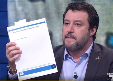 Salvini-Floris, nuovo botta e risposta: "Recovery bocciato", "Ma...". VIDEO