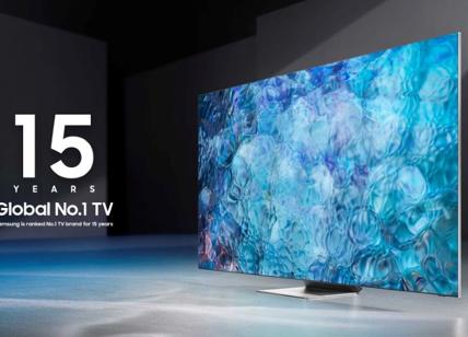 Samsung, primo produttore globale di TV per il quindicesimo anno consecutivo