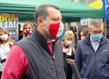 Fisco, Salvini: "Voglio tassare Amazon". Ancora scontro con Letta
