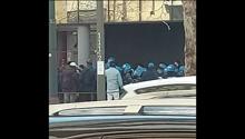 Protesta davanti al Consolato del Senegal a Milano.