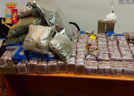Droga, maxi sequestro a Ottavia: 5kg di marijuana e mezzo kg di cocaina