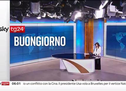 Sky TG24 lancia una nuova identità grafica, sottolineando la multimedialità