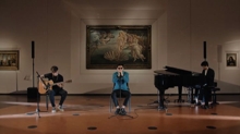Emanuele Aloia con Sindrome di Stendhal si esibisce agli Uffizi