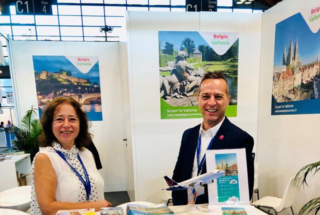 Silvia Lenzi e Romano Simonelli al TTG 2019 Silvia Lenzi e Romano Simonelli al TTG 2019