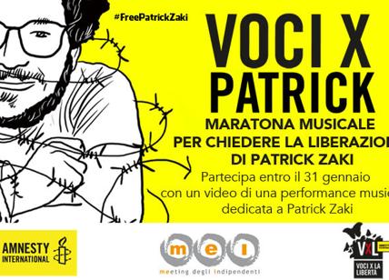 Voci X Patrick Zaki: l'8 febbraio maratona musicale di Amnesty International