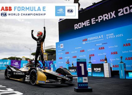 FE, ePrix Roma, Vergne riporta la DS alla vittoria in Gara 1