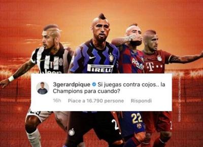 vidal pique post scudetto
