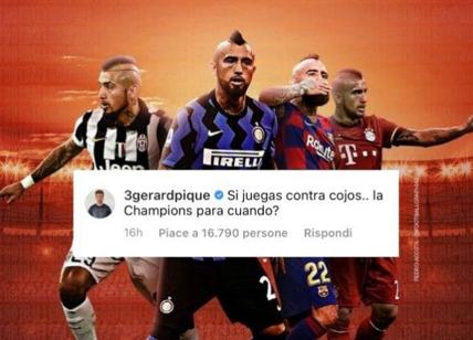 Piquè prende in giro Vidal: "L'Inter ha vinto lo scudetto contro gli zoppi..."