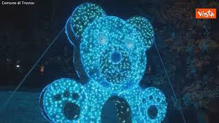 Treviso città incantata con le sue eccezionali decorazioni natalizie