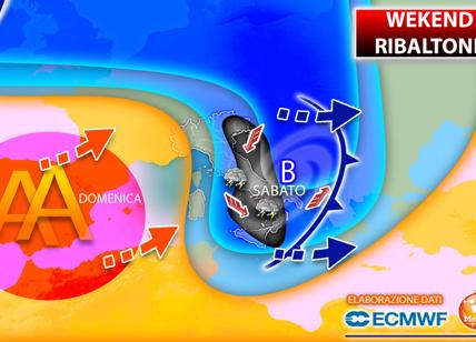 Maltempo fino a sabato. Poi anticiclone di Santa Lucia: tempo stabile