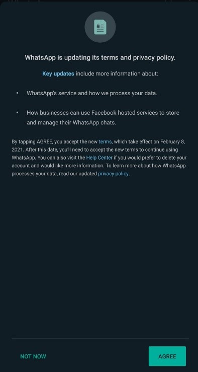 Whatsapp privacy