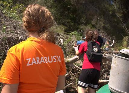 Taranto, Lucia Pulpo e i volontari di 'Così parlò Zarabusta'