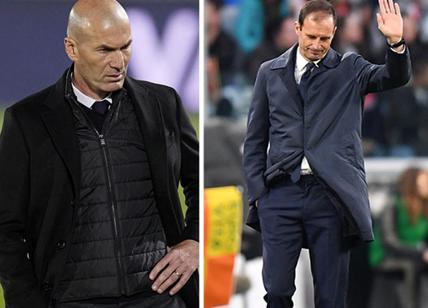 Pirlo-Juventus addio. Zidane e Allegri, incroci con il Real. Chi vuoi? Vota