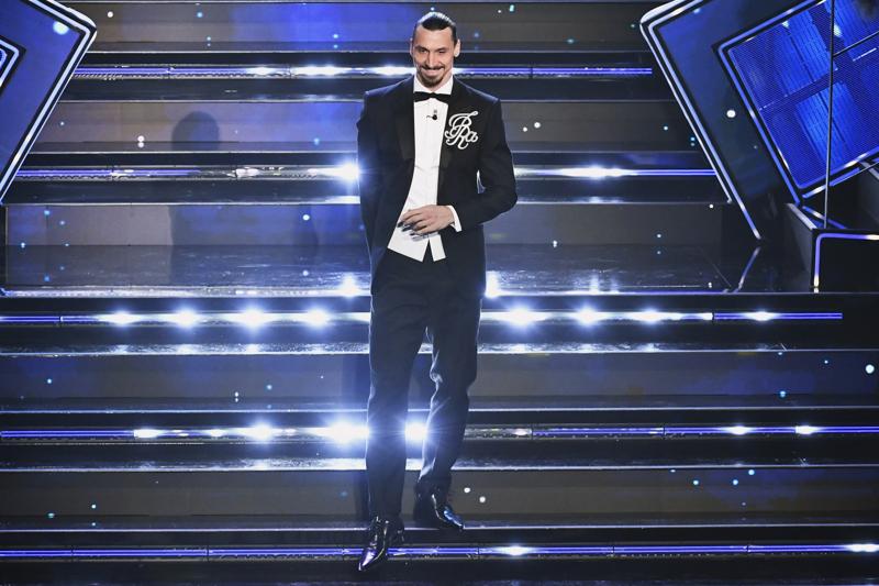Zlatan Ibrahimovic - Sanremo 2021 (Lapresse)