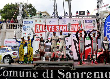 CIAR Sparco, il Rally di Sanremo è di Andolfi