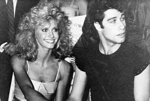 Olivia Newton-John e John Travolta in "Grease" Olivia Newton-John e John Travolta in "Grease"
