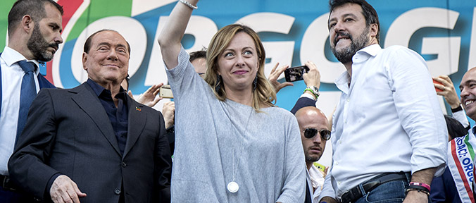 Il piano del cdx: Meloni premier, Salvini al Viminale, Berlusconi al Colle
