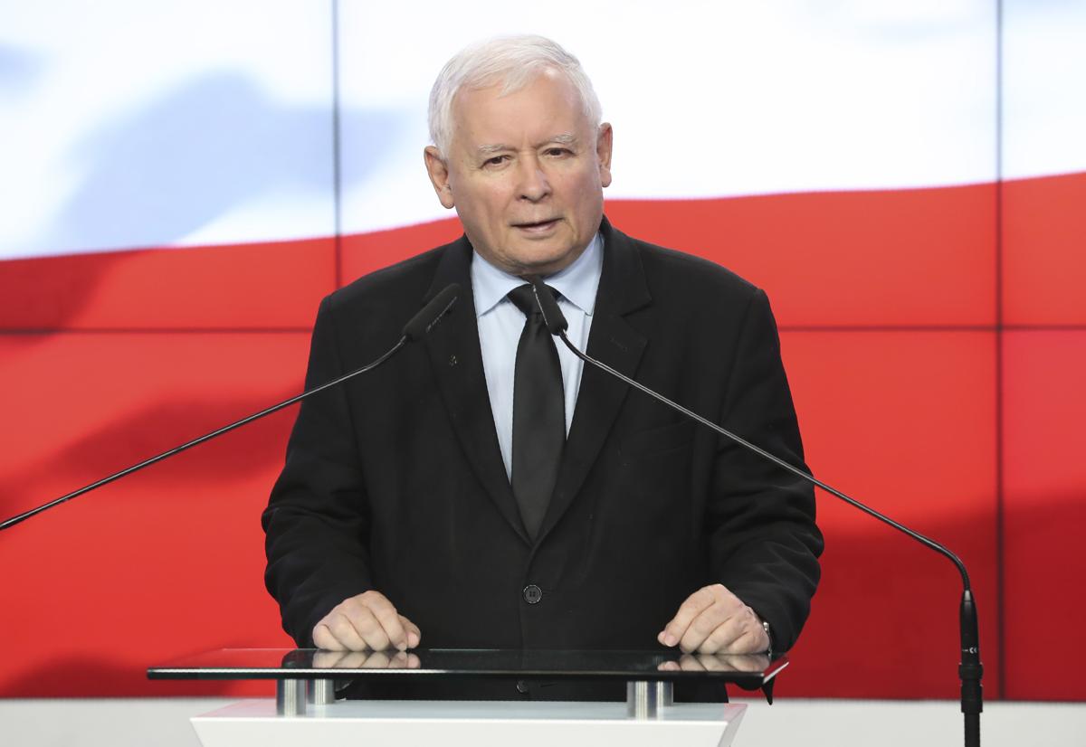 Kaczynski, fonte LaPresse Kaczynski, fonte LaPresse