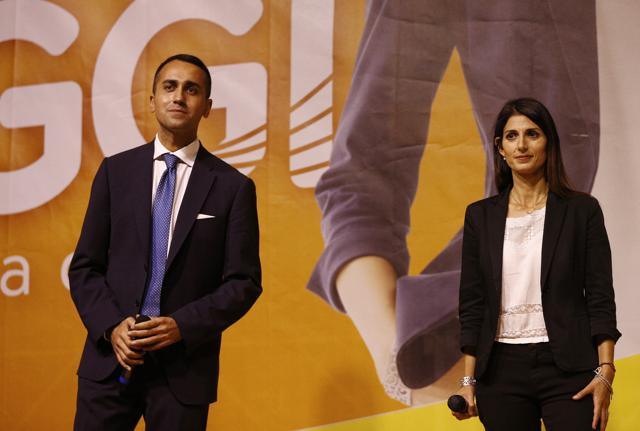 Luigi Di Maio e Virginia Raggi Luigi Di Maio e Virginia Raggi