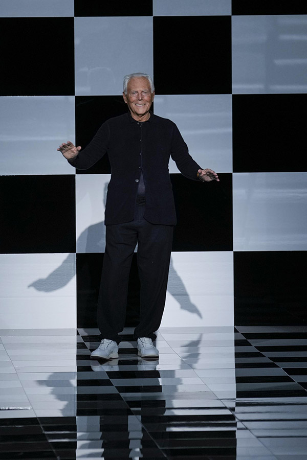 Milano Fashion Week Giorgio Armani Milano Fashion Week Giorgio Armani