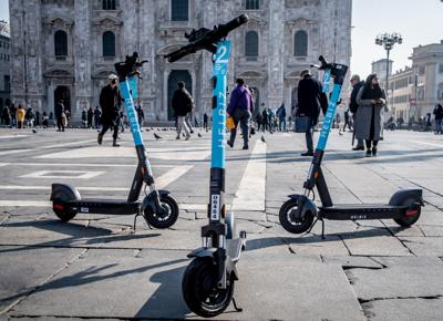 Nuova flotta di monopattini Helbiz a Milano
