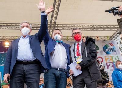 sindacati in piazza 1 maggio