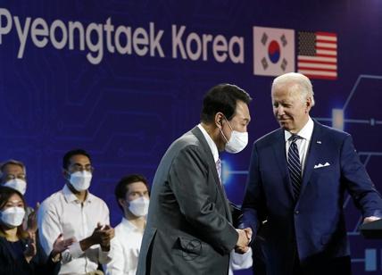 Biden in Asia. Alleanza anti Cina con Corea e Giappone ma Kim scalda i missili